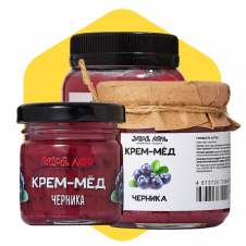 Крем-мёд с черникой